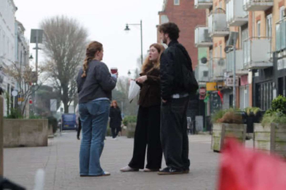Behind the scenes - on location